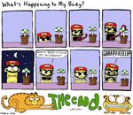  comedy comic garfield humor mario mario_(series) mushroom nintendo super_mario_bros. what 