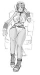  final_fantasy final_fantasy_tactics greyscale misairu_oppai monochrome rapha_galthena sketch solo 