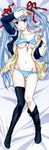  absurdres amatsuka_tsurara baby_princess bra dakimakura highres long_image lying lying_down navel official_art open_shirt pantsu solo tall_image 