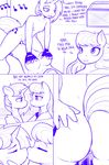  anthro anthrofied big_breasts breasts clothing comic dialog duo english_text equine female friendship_is_magic hair horn horse jerinov lesbian long_hair mammal monochrome my_little_pony nipples nude octavia octavia_(mlp) penetration pony purple_and_white pussy sex text unicorn vaginal vaginal_penetration vinyl_scratch vinyl_scratch_(mlp) 