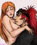  bleach niuniente orihime_inoue renji_abarai tagme 