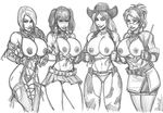  candy_cane crossover dixie_clemets hsefra isabella_valentine muriel_spencer rumble_roses soul_calibur 
