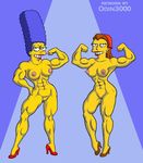  marge_simpson odin3000 ruth_powers tagme the_simpsons 