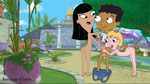  baljeet ginger_hirano helix katie phineas_and_ferb 