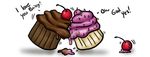  cupcake food inanimate kinked tagme 