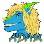  adam_the_wolf canine dragon headshot hybrid invalid_color mammal wolf 