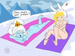  adventure_time cake_the_cat coldfusion fionna_the_human_girl ice_queen 
