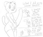  anais_watterson garabatoz gumball_watterson tagme the_amazing_world_of_gumball 