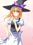  bad_id bad_pixiv_id blonde_hair braid hat highres hinata_nao kirisame_marisa solo touhou witch_hat yellow_eyes 