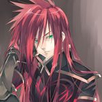  artist_request asch green_eyes long_hair male_focus red_hair solo surcoat tales_of_(series) tales_of_the_abyss 