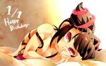  black_hair breasts capcom han_juri street_fighter street_fighter_iv tk_(hibatidori) twintails 