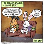  :&lt; anthro canine collar comic cute dialog dialogue dog duo english_text food humor lagomorph male mammal open_mouth pillow popcorn rabbit sitting sofa story tag text the_truth unknown_artist 