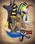 anubis egyptian_mythology horus isis mythology osiris toth 