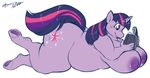  anthro anthrofied big_breasts book breasts cappuccino cappucola chubby equine female friendship_is_magic horn lying mammal my_little_pony nipples obese overweight reading solo twilight_sparkle twilight_sparkle_(mlp) unicorn 