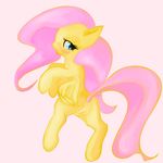  anus blush equine female feral fluttershy_(mlp) friendship_is_magic horse mammal my_little_pony pegasus pony ponylicking pussy solo wings 