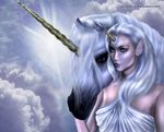  cloud clouds earrings jewelry pointy_ears unicorn 