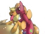  applejack_(mlp) balls big_macintosh_(mlp) brother_and_sister cutie_mark duo equine female feral freedomthai friendship_is_magic horse horsecock incest male mammal my_little_pony penis pony sibling straight 