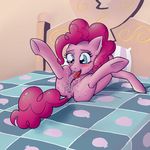 autocunnilingus balloon bed blush bottomless clitoris clothed clothing cum equine female feral flexible friendship_is_magic fur half-dressed horse licking mammal masturbation my_little_pony open_mouth oral pink_fur pinkie_pie_(mlp) pony pussy pussy_juice solo sweat tongue tongue_out unknown_artist 