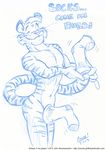  convenient_censorship cooner feline humor male mammal muscles nude socks solo tiger 