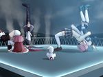  akemi_homura argyle argyle_legwear assisted_exposure black_hair black_legwear blue_hair detached_sleeves elbow_gloves flertis german_suplex gloves ground_shatter inugami-ke_no_ichizoku_pose kaname_madoka kyubey long_hair magical_girl mahou_shoujo_madoka_magica miki_sayaka multiple_girls panties pantyhose pantyshot pantyshot_(upside-down) pink_hair red_hair rooftop sakura_kyouko school_uniform short_hair skirt skirt_flip suplex thighhighs underwear upside-down white_gloves white_legwear white_panties wrestling 