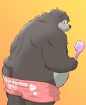  butt chubby male mammal overweight solo underwear wantaro 