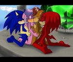  bisexual blue_hair bluechika breast_grab breasts butt butt_grab chipmunk echidna eyes_closed female foursome from_behind grope group group_sex hair hedgehog julie-su knuckles_the_echidna knuckles_the_hedgehog lesbian male mammal master_emerald nude penetration purple_eyes red_hair rodent sally_acorn sega sex sonic_(series) sonic_the_hedgehog squirrel straight vaginal vaginal_penetration video_games 