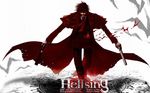  1440x900 alucard alucard_(hellsing) bat gun hellsing vampire weapon 