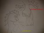  ambiguous_gender ask-happy-pinkamena askmicconfetti beard dialogue english_text equine facial_hair hand_drawn insane my_little_pony original_character paper pegasi pegasus pencil plain_background scared squee text upside_down white_background wings 