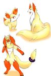  absurdres fakemon fennekin fox highres orange_eyes pokemon pokemon_(game) pokemon_xy 