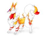  fakemon fennekin fox orange_eyes pokemon pokemon_(game) pokemon_xy 