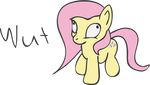  alpha_channel derp_eyes equine female feral finalflutter fluttershy_(mlp) friendship_is_magic hair horse mammal my_little_pony pink_hair plain_background pony solo transparent_background what 