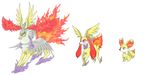  fakemon fennekin fox orange_eyes pokemon pokemon_(game) pokemon_xy 