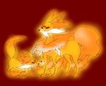  fakemon fennekin fox orange_eyes pokemon pokemon_(game) pokemon_xy 