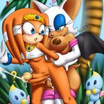  &lt;3 ? balls bat big_breasts blush breasts chao clothed clothing cum cum_in_pussy cum_inside cum_while_penetrated cumshot dickgirl echidna female gloves hands-free herm intersex mammal nipples orgasm penetration penis pherociouseso pussy rouge_the_bat sega sex skimpy sonic_(series) tailwag tikal tikal_the_echidna vaginal vaginal_penetration voluptuous wide_hips 