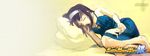  andou_shuuki barefoot dress sleeping solo toono_akiha tsukihime 