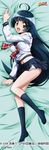  artist_request dakimakura full_body long_hair lying nankyoku_sakura penguin_musume school_uniform solo 