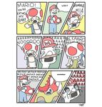  :o all_fours bite blood blue_background brown_hair clothed clothing comic crying d: dialog eating english_text facial_hair footwear gore grasp grey_background hair half-dressed half_nude hand_on_head hat hats headgear holding human humor looking_down looking_up male mammal mario mario_bros messy mushroom mustache nintendo o.o open_mouth overalls plain_background raised_arm sad shocked shoes short_hair speech_bubbles tears text toad toad_(mario) unknown_artist upset vest video_games vomit vore what white_background yelling yellow_background zas 
