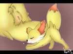  &lt;3 ass_up blush canine female fennec fennekin fox fur invalid_color invalid_tag mammal nintendo pok&#233;mon pok&eacute;mon pok&eacute;philia pussy raised_tail razile video_games yellow yellow_fur 