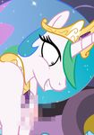  anthrofied breasts censored el-loko equine female friendship_is_magic horn horse mammal my_little_pony princess princess_celestia_(mlp) rape_face royalty titfuck 