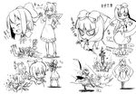  :d bloomers bow cirno closed_eyes concept_art dress drill explosion face_down fairy frog front_ponytail frozen frozen_frog greyscale hair_bow ice ice_wings kagiyama_hina kannazuki_hato long_hair mary_janes monochrome mouth_hold multiple_girls open_mouth pointy_ears ringed_eyes shoes short_hair smile smoke spinning sweat syringe touhou translation_request underwear wings wrist_cuffs 