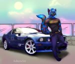  anthro asheraart car invalid_color male muscular solo tong vehicle 