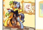  aunt_orange_(mlp) beverage blush braeburned cutie_mark drunk equine feral friendship_is_magic gay hi_res horn horse male mammal my_little_pony night_light_(mlp) penis pony precum twilight_velvet_(mlp) uncle_orange_(mlp) unicorn wine 