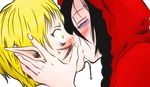 akazukin couple demon female human kissing luca male ovxvo straight tokyo_akazukin 