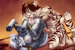  breasts cunnilingus digitigrade erection feline female hindpaw humanoid_penis leopard male mammal masturbation miyabita_cheetah nude oral oral_sex pawpads paws penis precum pussy sex snow_leopard soles spreader_bar straight tiger toes vaginal white_tiger 