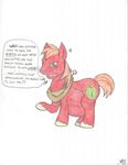  2012 angry big_macintosh_(mlp) equine friendship_is_magic horse male male_pregnancy my_little_pony pony pregnant wad 