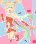  1girl blonde_hair bobobo-bo_bo-bobo boots breasts gloves pokomi_(bobobo-bo_bo-bobo) twintails 