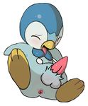  balls beak blue blue_body blush butt edit hindpaw invalid_tag male nintendo panting paws penis piplup plain_background pok&#233;mon pok&eacute;mon pok&eacute;philia solo tongue tricksta video_games white_background 