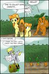  :3 bag blonde_hair bush carrot carrot_top_(mlp) ciriliko comic creeper derpy_hooves_(mlp) dialog english_text equine eyewear female feral friendship_is_magic glasses green_eyes hair horse mammal map minecraft muscles my_little_pony orange_hair pegasus pony radioactive radioactive_sign radioactive_waste text video_games wings yellow_eyes 