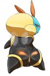 anus arthropod butt female illumise insect looking_at_viewer nintendo pdxyz pok&#233;mon pok&eacute;mon pussy spreading unknown_artist video_games wide_hips 