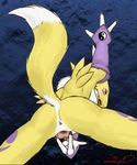 bent_over butt canine digimon edit female fox mammal nude open_mouth presenting presenting_hindquarters pussy recolor renamon solo spread_legs spread_pussy spreading steven_stagg 